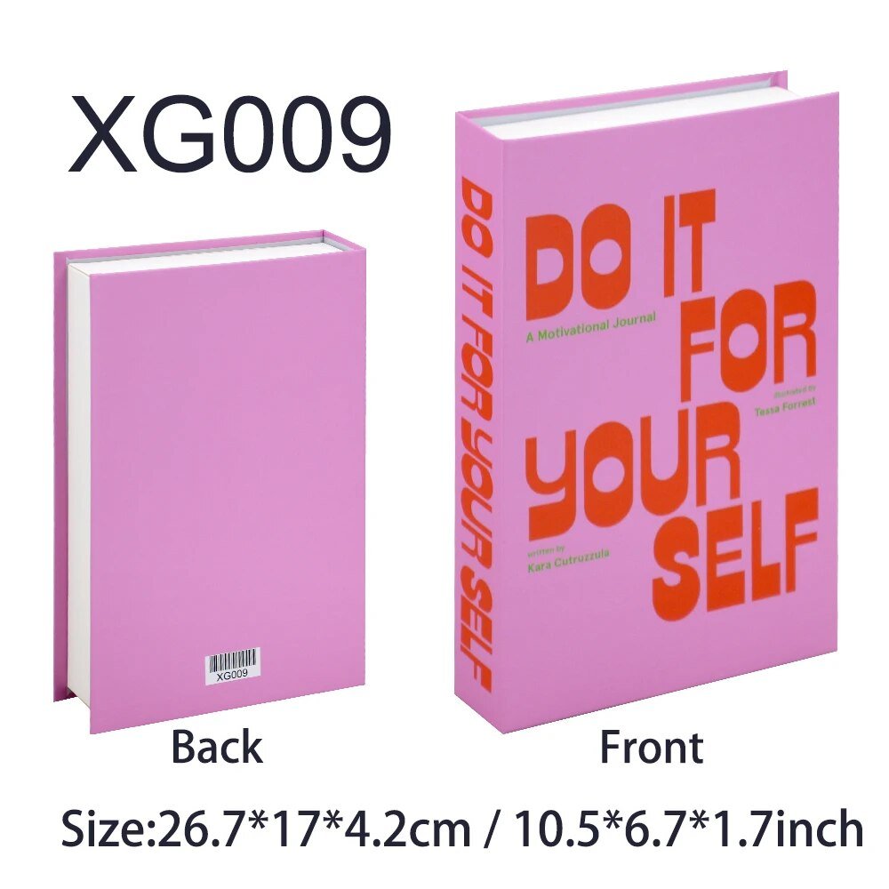 Hjemix | Fargerik Lagringsbok Dekorasjon