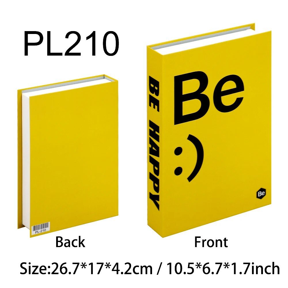 Hjemix | Fargerik Lagringsbok Dekorasjon