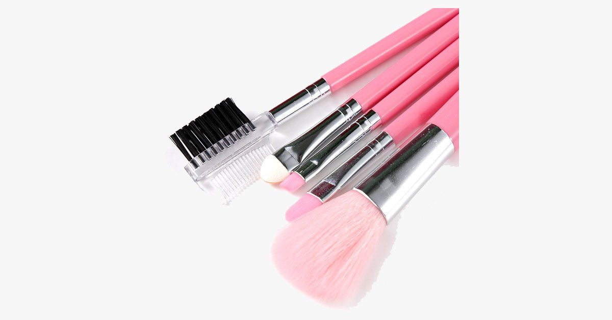 Hjemix | 5-dels Make-Up Reis Sett