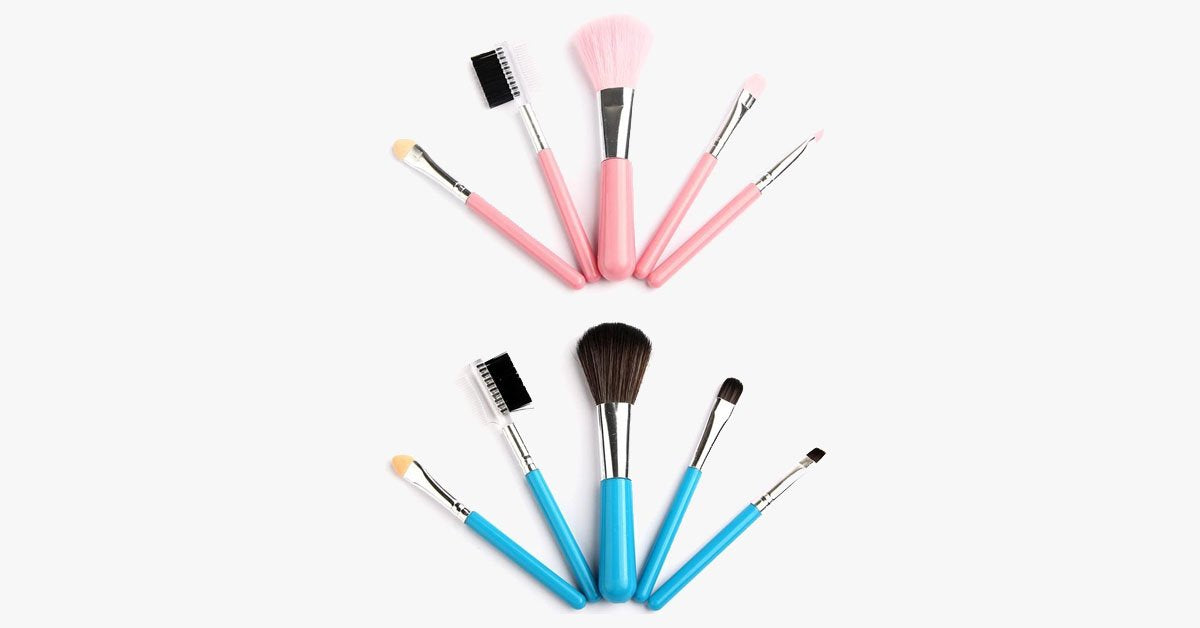 Hjemix | 5-dels Make-Up Reis Sett