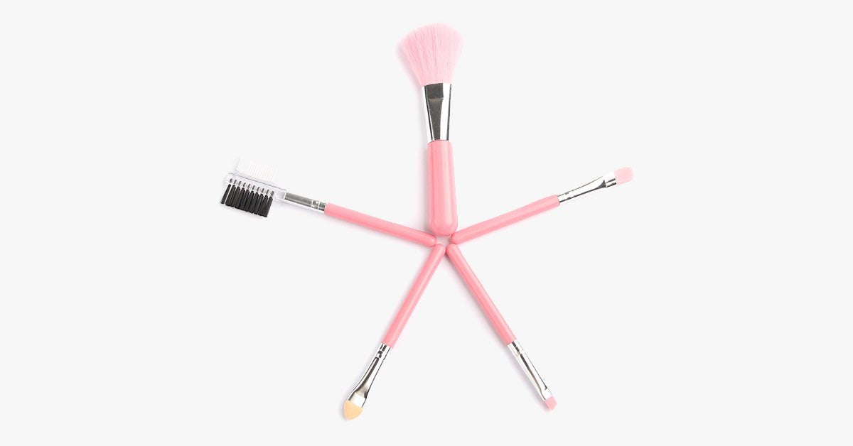 Hjemix | 5-dels Make-Up Reis Sett