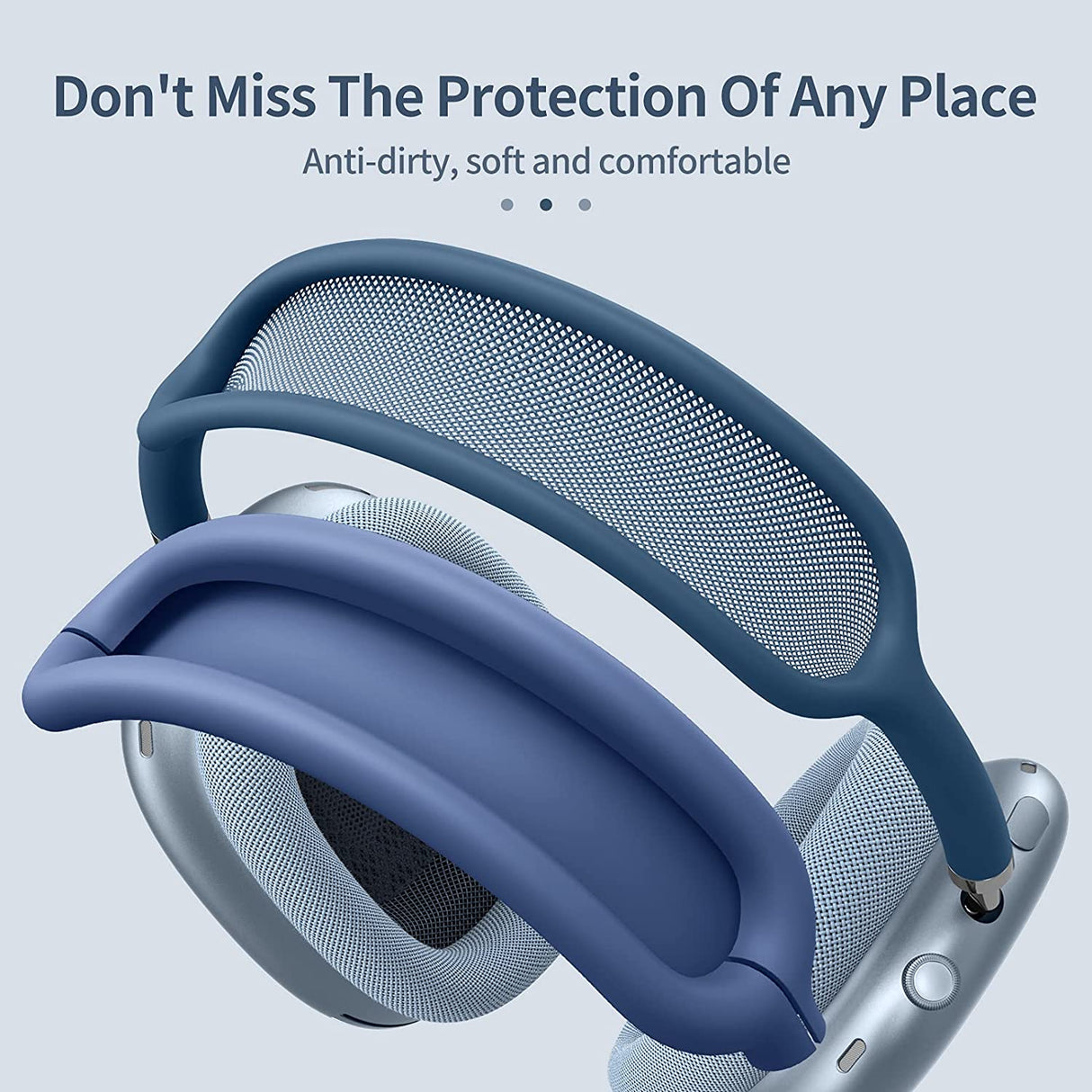 Hjemix | AirPods Max Hodetelefoner, Anti-Ripe Ørekoppdeksel