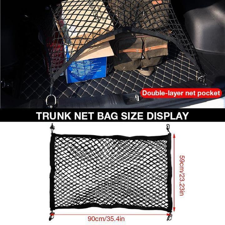 Hjemix | 🚗Universal Elastisk Mesh Nett Bagasjerom Bag