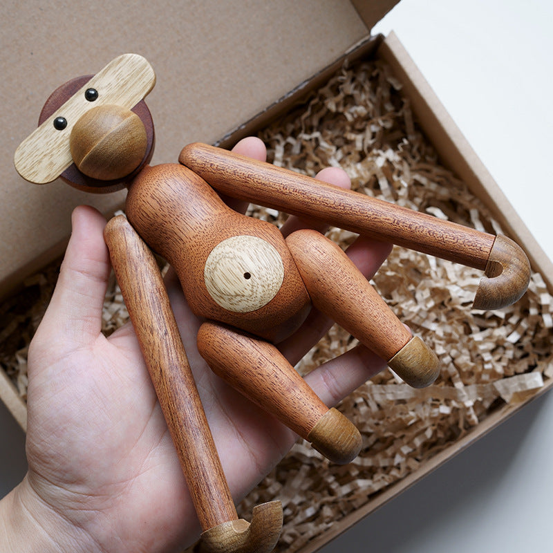 Hjemix | Cheeky Monkey Solid Wood Ornament