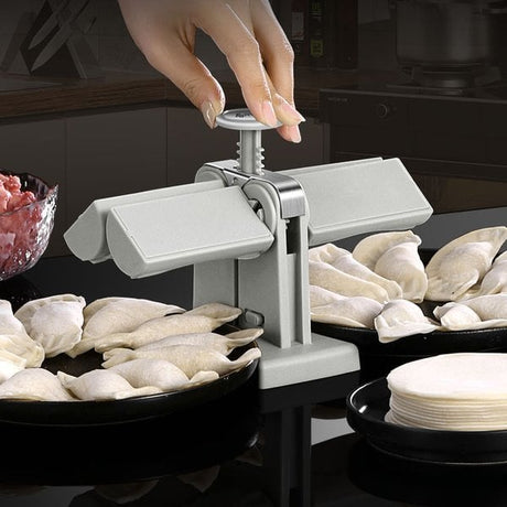 Hjemix | Husholdning Dobbel Hode Automatisk Dumpling Maker Mold