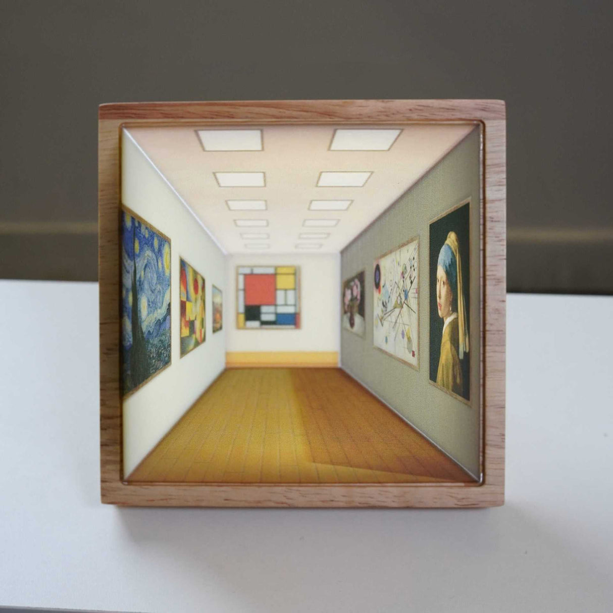 Hjemix | 3D Briller-Fri Galleri Optisk Illusjon Vegglampe & Nattlys