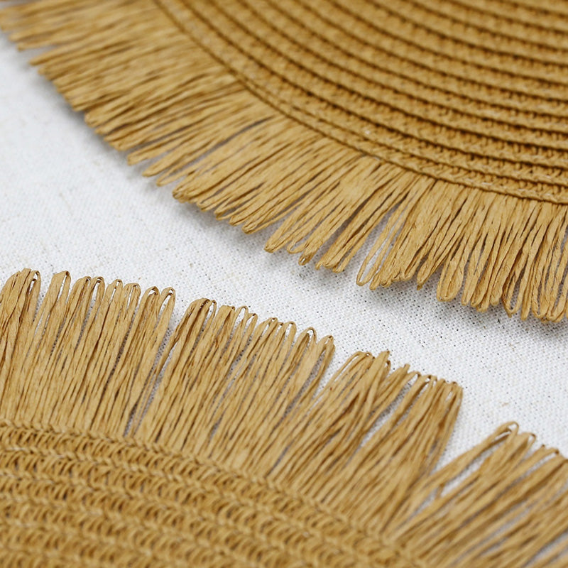 Hjemix | ThermoLuxe | Runde flettede bordbrikker