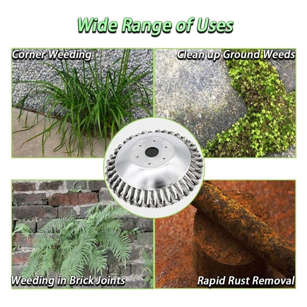 Hjemix | Garron Karbonstål Ugressbørste & Trimmer