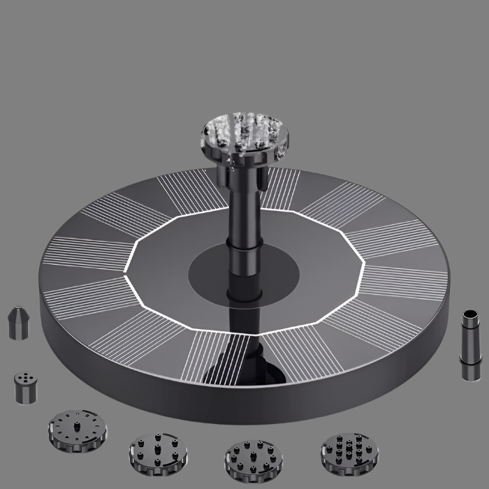 Hjemix | Sophia AquaGlow Solfontene – Charming Garden Decoration Fountain