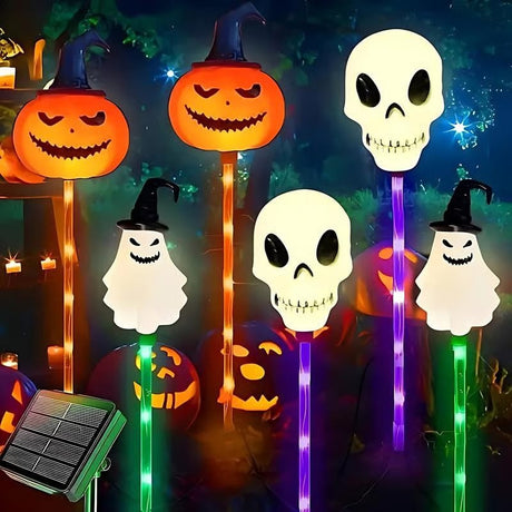 Hjemix | 6 i 1 Halloween Solhage Lys