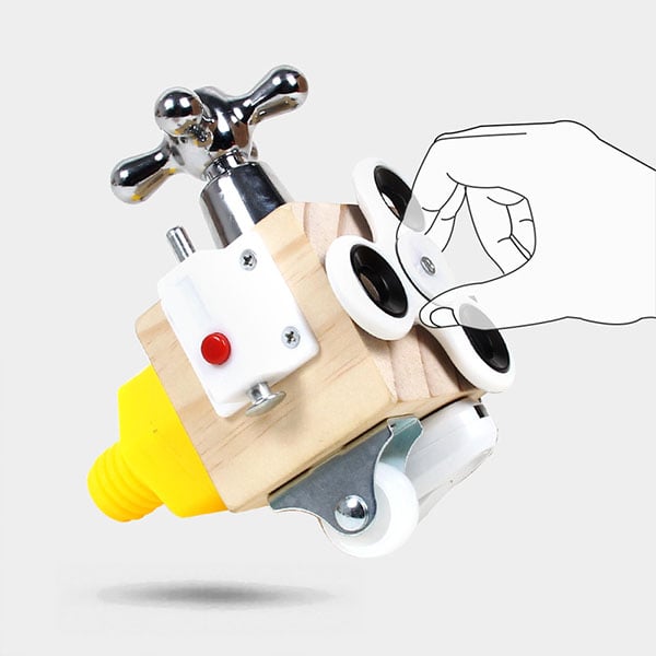 Hjemix | Barne Sensorisk Aktivitetstavle Reisetøy