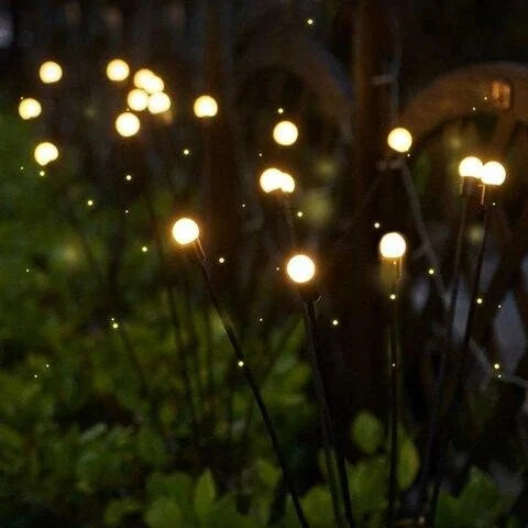 Hjemix | Solar Garden LED Firefly Plug Light
