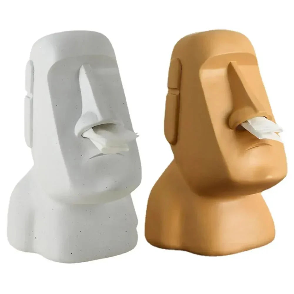 Hjemix | Pappeske i Påskeøya-statuer design