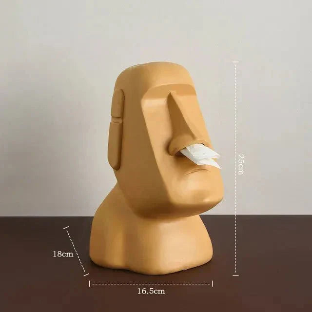 Hjemix | Pappeske i Påskeøya-statuer design