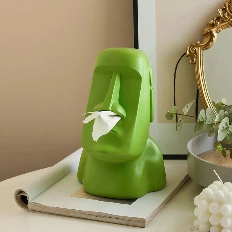 Hjemix | Pappeske i Påskeøya-statuer design