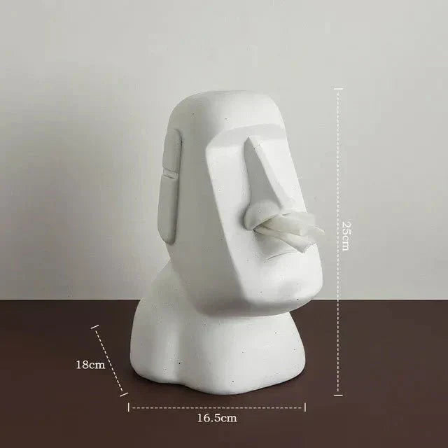 Hjemix | Pappeske i Påskeøya-statuer design