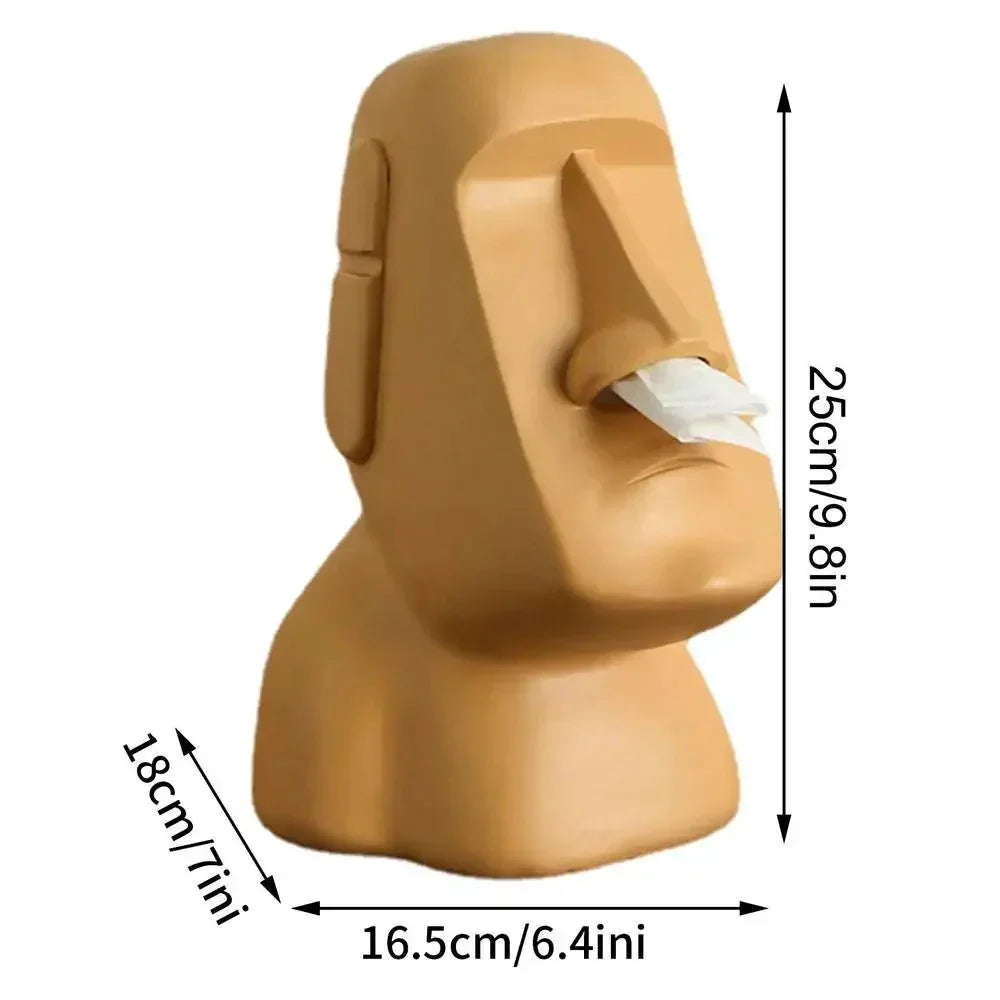 Hjemix | Pappeske i Påskeøya-statuer design