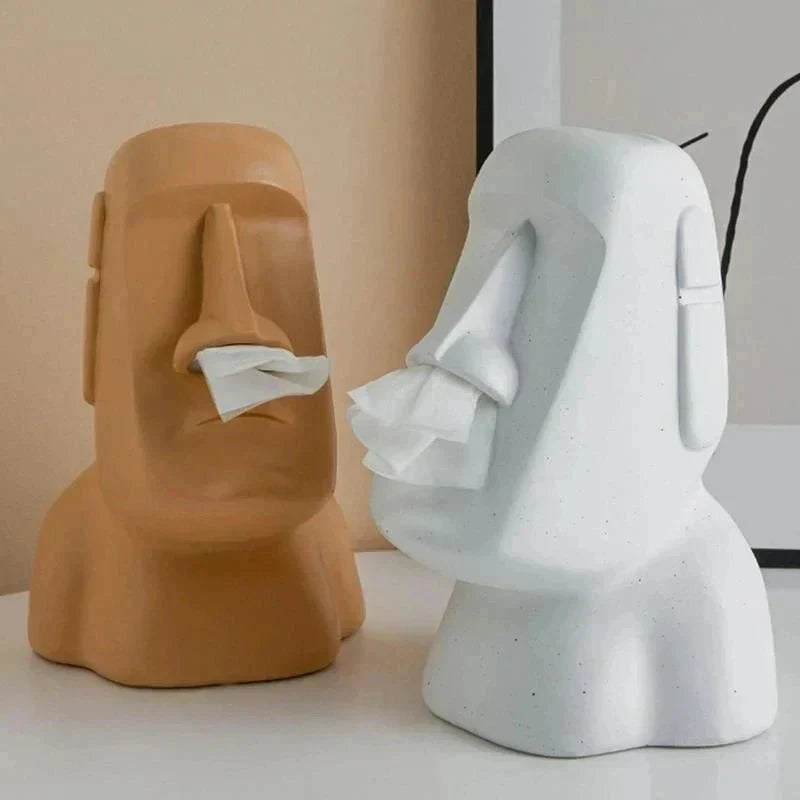 Hjemix | Pappeske i Påskeøya-statuer design