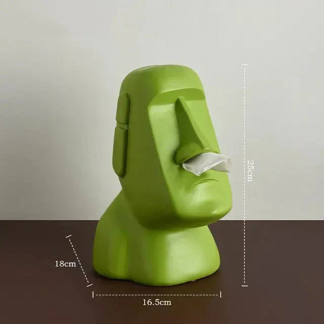 Hjemix | Pappeske i Påskeøya-statuer design