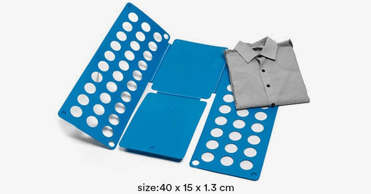 Hjemix | Enkel Foldsbar Klessorganisator - Å brette klær har aldri vært så enkelt og moro!