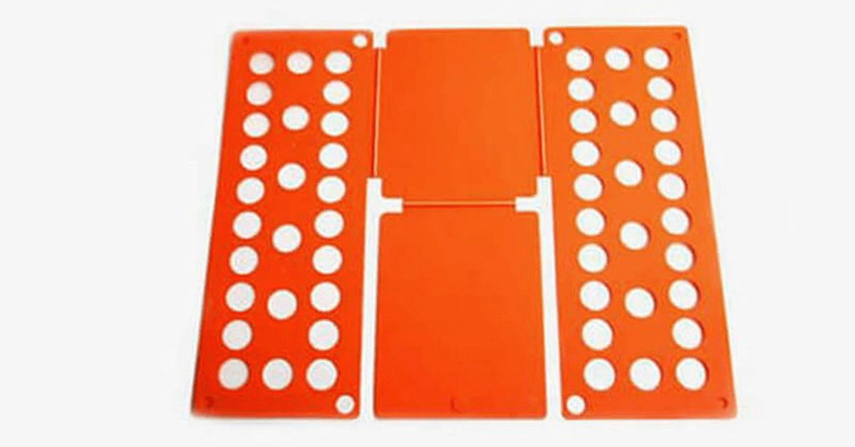 Hjemix | Enkel Foldsbar Klessorganisator - Å brette klær har aldri vært så enkelt og moro!