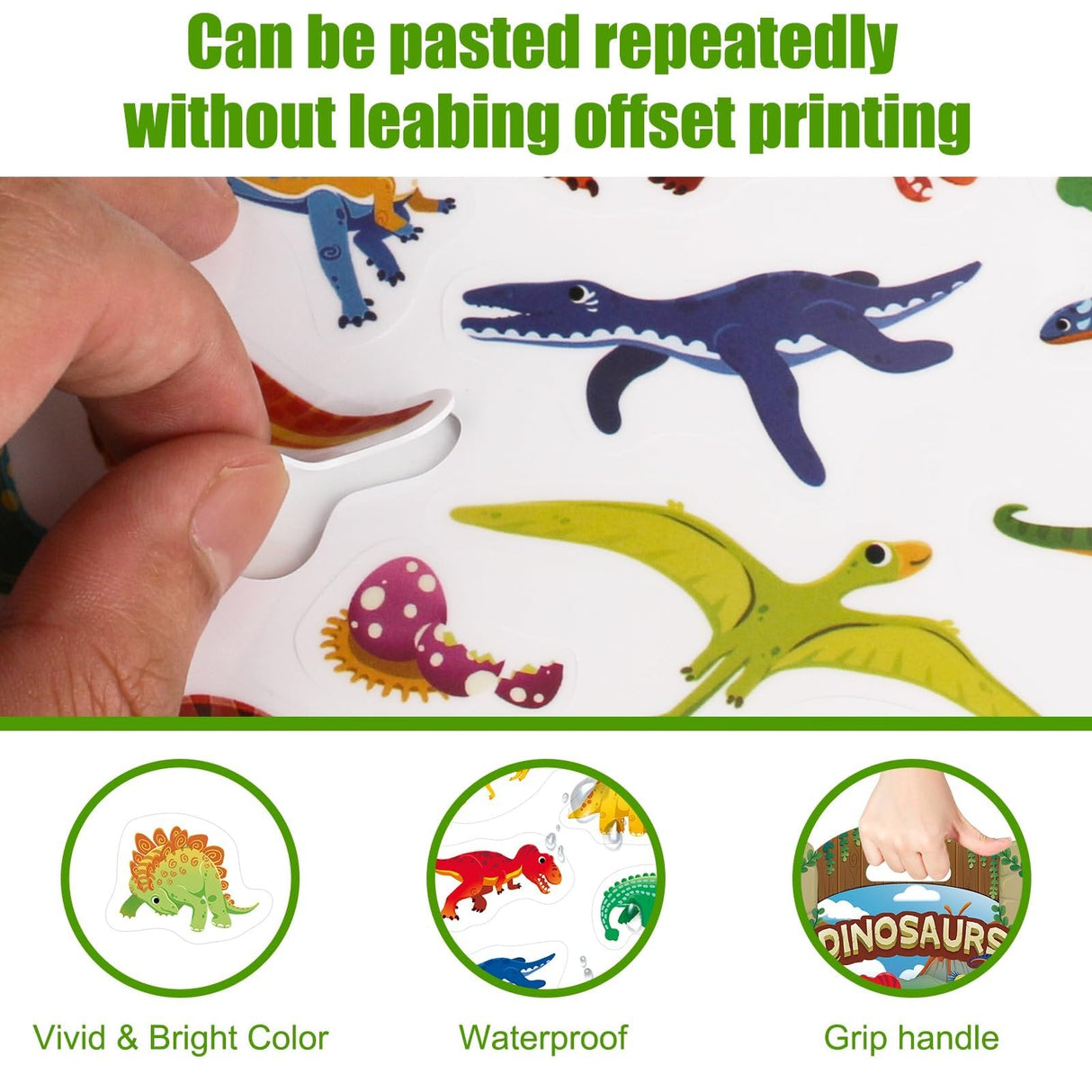 Hjemix | Gjenbrukbar klistrebok - Hold barna unna enhetene!