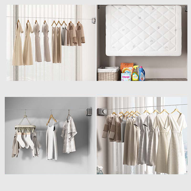 Hjemix | Usynlig sammenleggbar klessnor