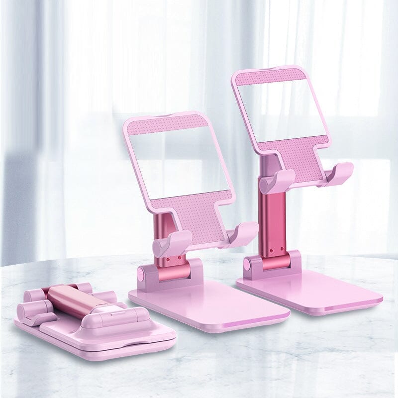 Hjemix | Sammenleggbar skrivebords telefon- og nettbrettstativ mobil skrivebordstativ