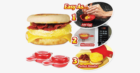 Hjemix | Mikrobølgeovn Egg Maker