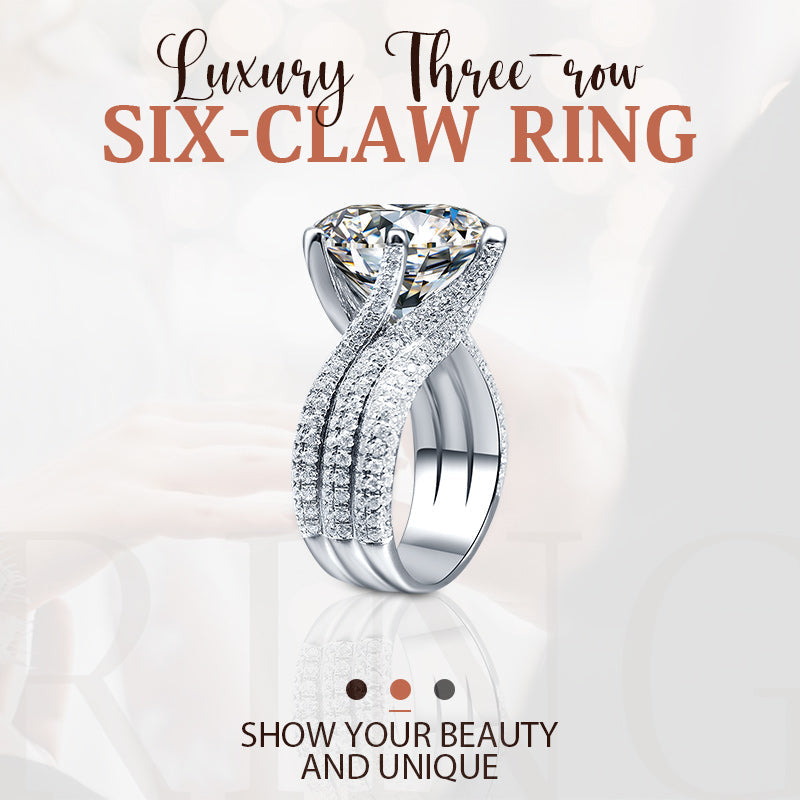 Hjemix | 3-karats Super Flash Moissanite Ring