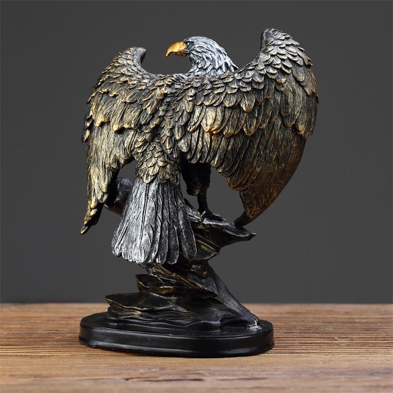 Hjemix | Eagle Spreading Wings Ornament Hjem Dekkene