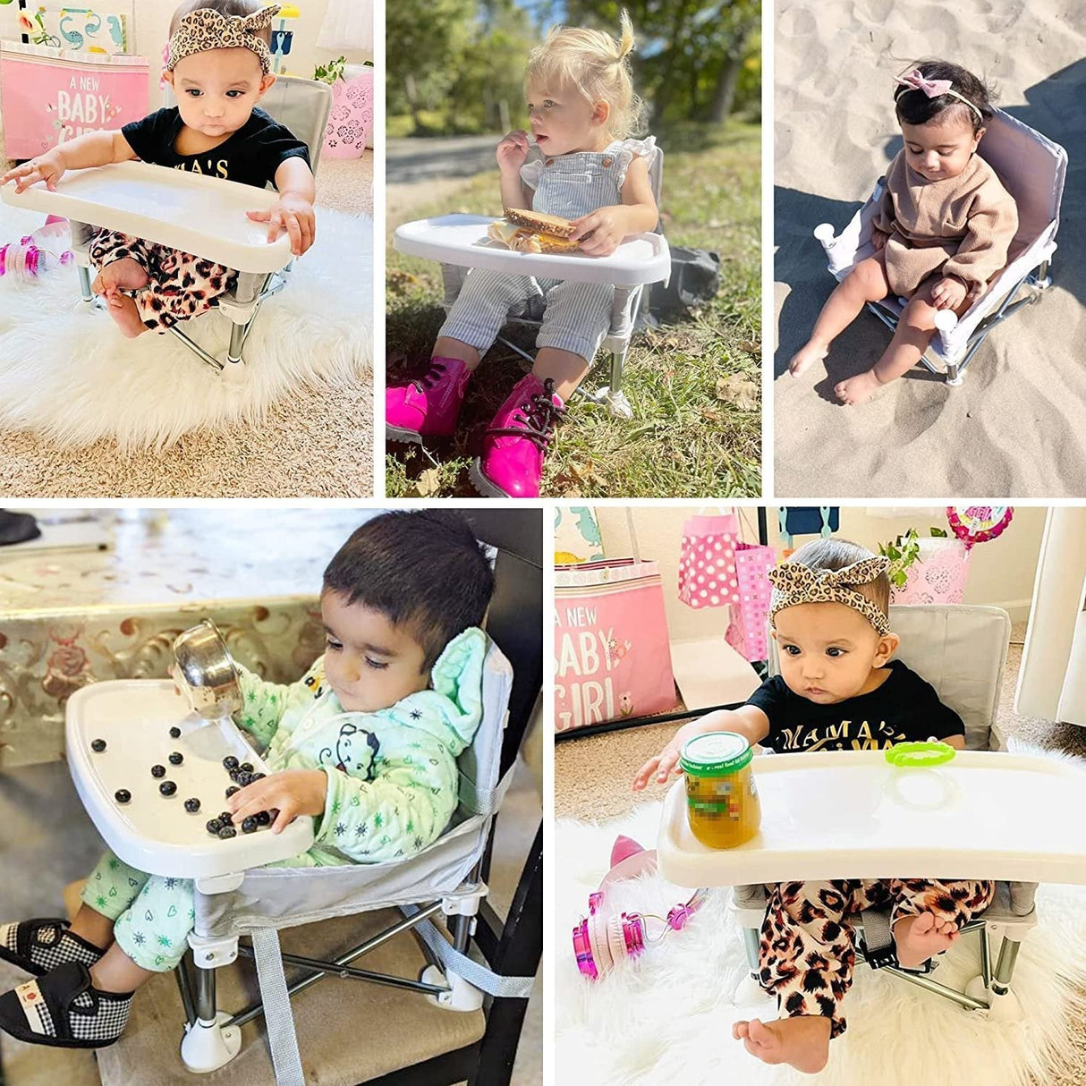 Hjemix | Baby Set Booster Høy Stol