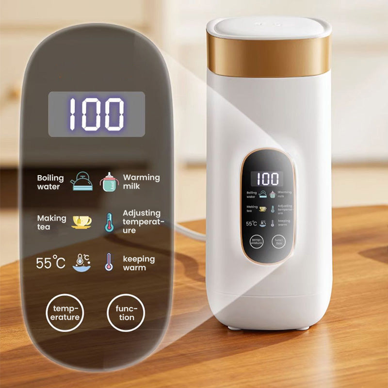 Hjemix | Bærbart elektrisk termokrus for reise - flott gave