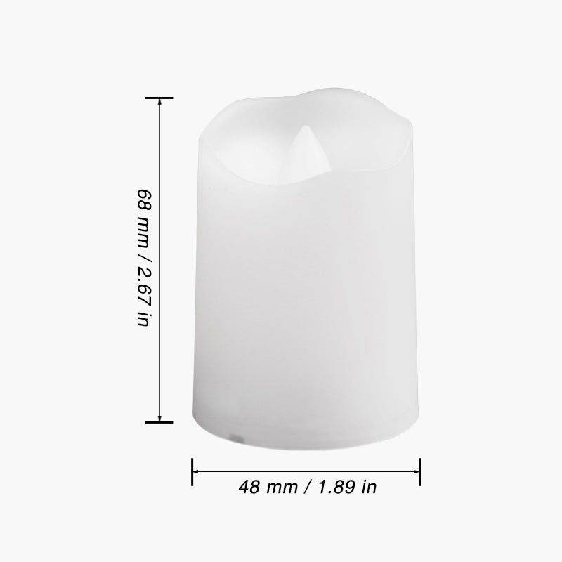 Hjemix | Fjernkontroll Fargerik Elektronisk Stearinlys