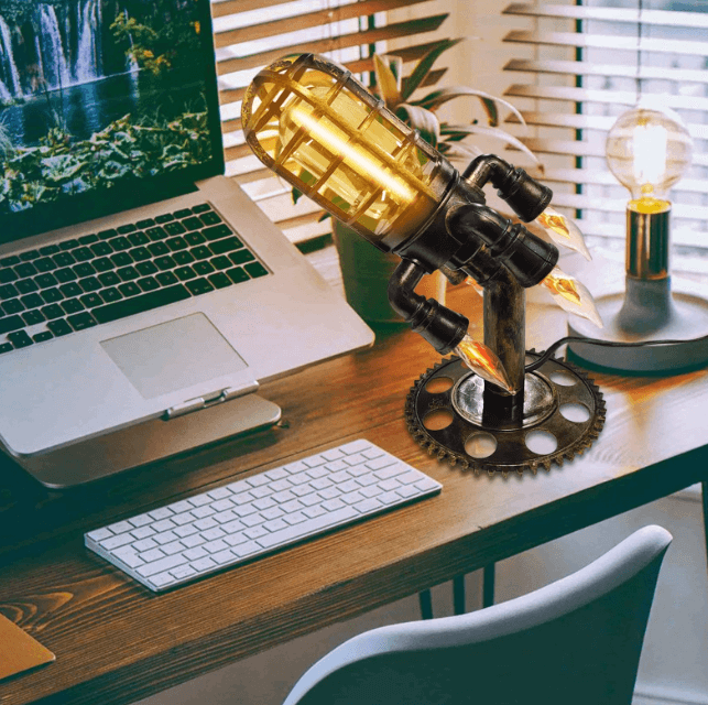 Hjemix | VINTAGE STEAMPUNK ROCKLAMPE