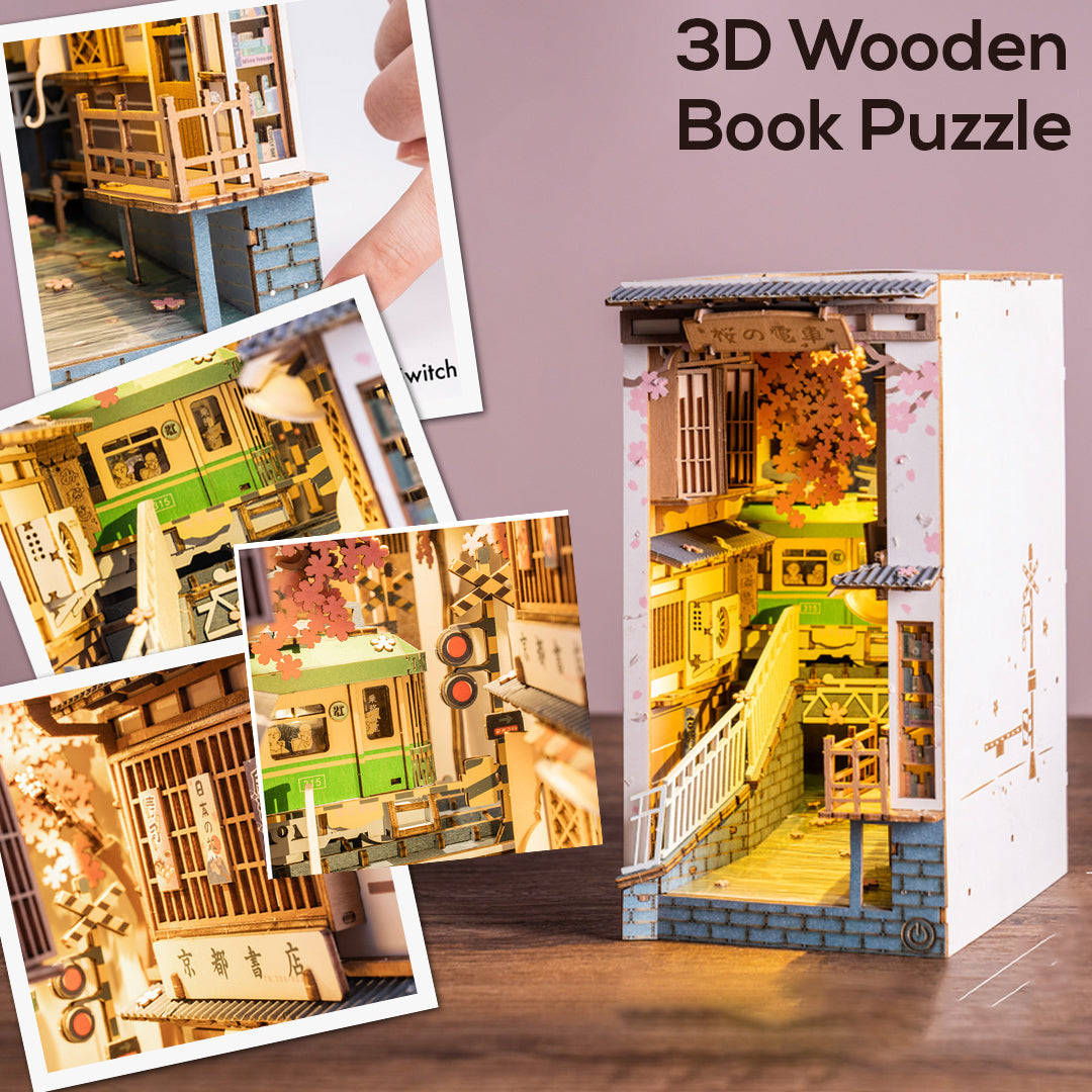 Hjemix | 3D Tre Bok Kropp Puslespill