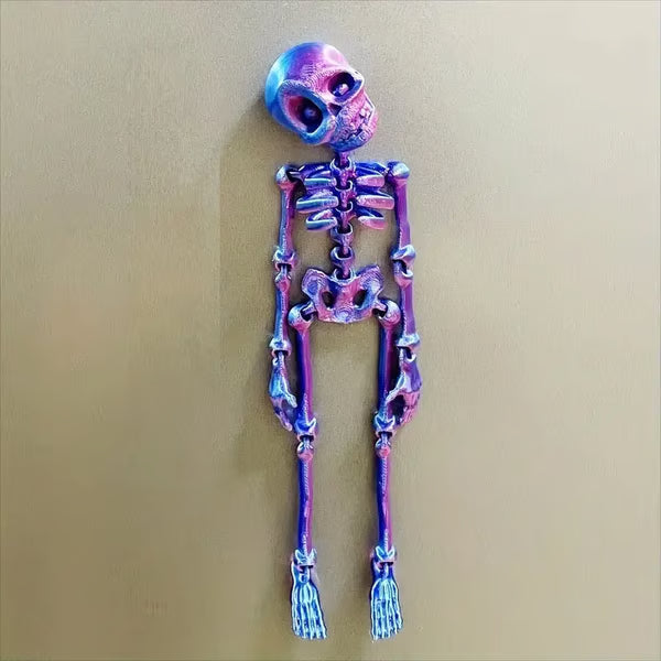 Hjemix | 3D-printet vintage skjelett magnetisk figur 🎃