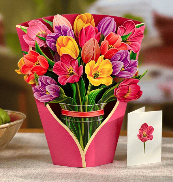 Hjemix | Plast Pop-up Blomster | Incl. Gratis Gavekort - Fair