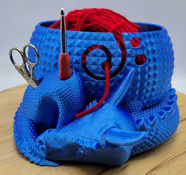 Hjemix | Stor Fantasi Drage og Egg Fantasi Bolle Strikking eller Hekling Bolle