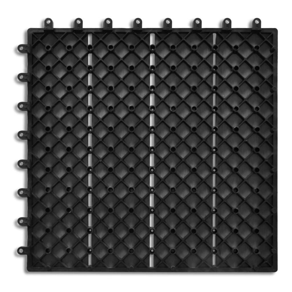 Hjemix | WPC fliser 30x30cm 11stk 1m2 Grå