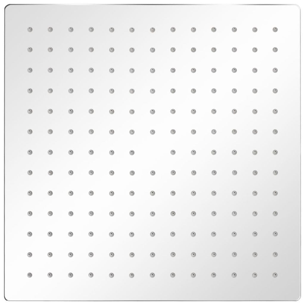 Hjemix | Rustfritt Stål Firkantet Regndusjhode - 30x30 cm