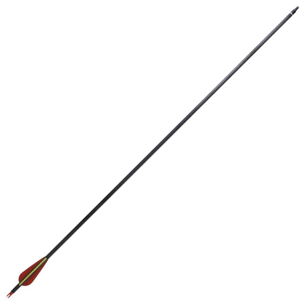 Hjemix | Standard Recurve-Bogenpfeile 30" 0,76 Cm Carbon 12 Stück