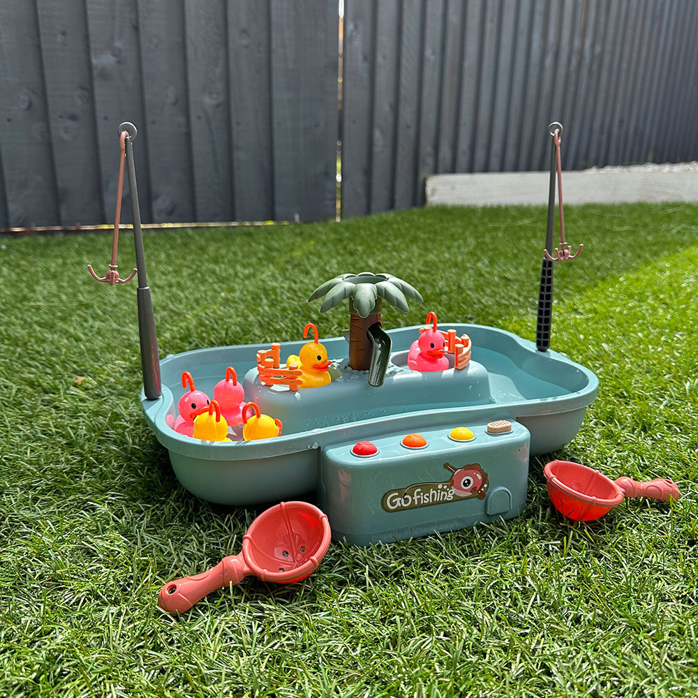 Hjemix | Hook The Duck - Interaktivt spill med rennende vann