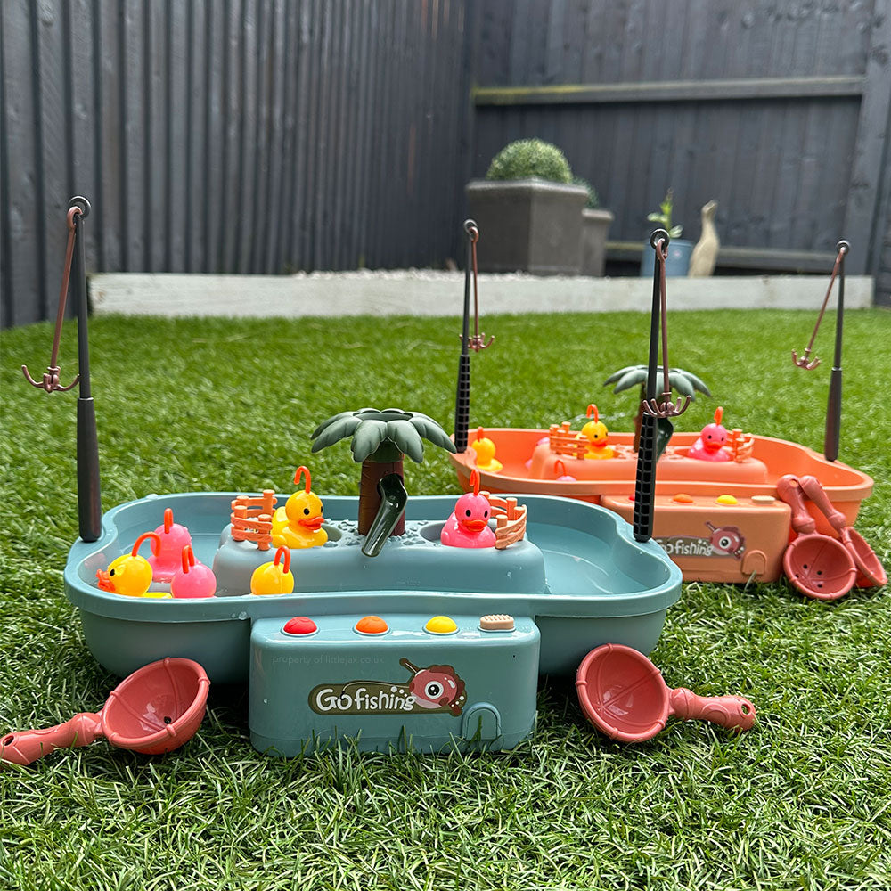 Hjemix | Hook The Duck - Interaktivt spill med rennende vann