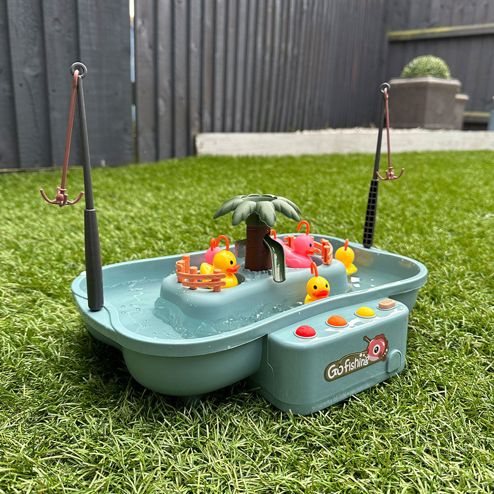 Hjemix | Hook The Duck - Interaktivt spill med rennende vann