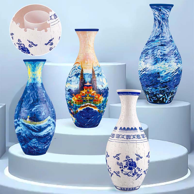 Hjemix | 3D Kunst Puslespill Vase