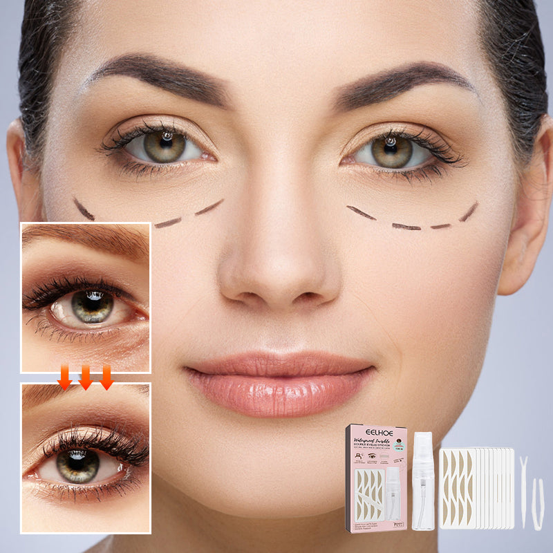 Hjemix | Blonde Dobbel Øyelokk Klistremerker