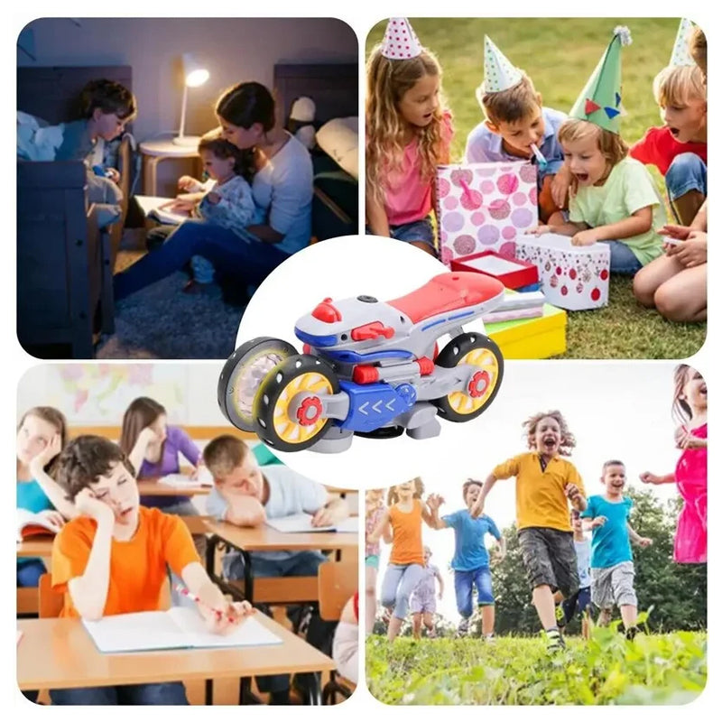 Hjemix | Elektrisk Lys og Musikk Deformasjon Motorsykkel