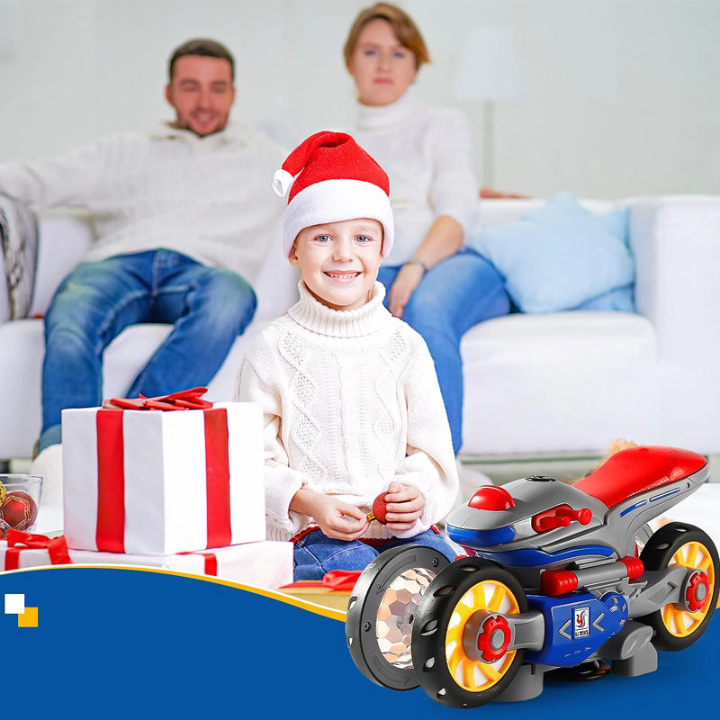 Hjemix | Elektrisk Lys og Musikk Deformasjon Motorsykkel