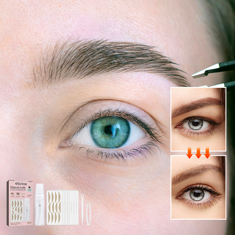 Hjemix | Blonde Dobbel Øyelokk Klistremerker